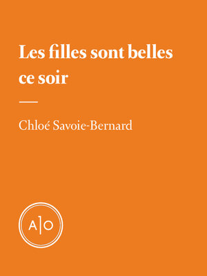cover image of Les filles sont belles ce soir